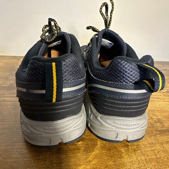 New Balance Shoes Men's 13 573 V3 MTE573S3 Blue Running Sneakers - Picture 7 of 10